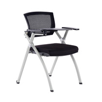 Youyi Shanghai office furniture conference chair simple training computer chair foldable with writing board office chair