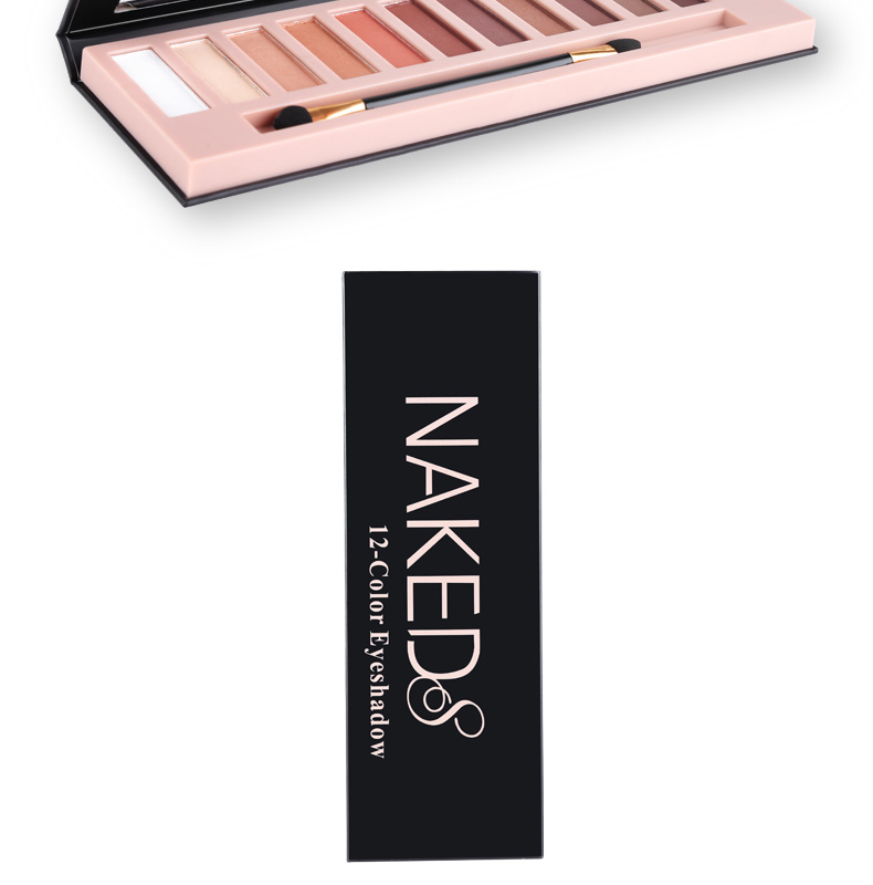 Tự chế NAKED8 Eyeshadow Palette 12 Màu Trái Đất Màu Bưởi 12 Màu Phòng Ngủ Tằm Đào Bóng Mắt Trang Điểm Matte Trân phấn mắt zeesea