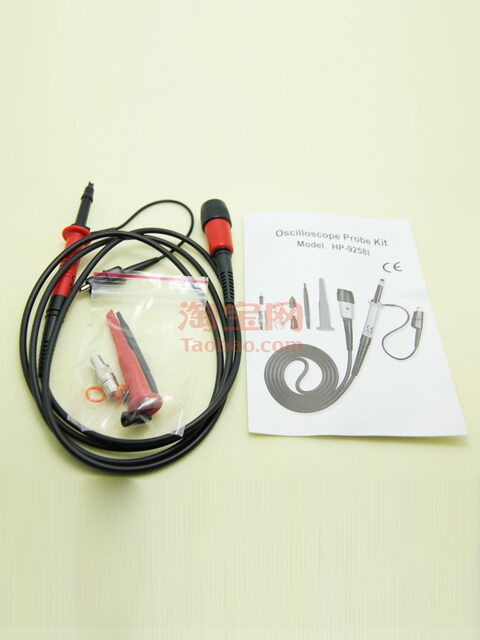 Pinzhi HP-9258 Passive Oscilloscope High Voltage Probe 1500V/100X Attenuation 250MHz Test Probe