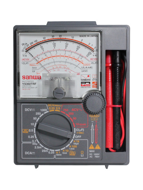 Japan Sanwa YX360TRF/YX361TR pointer analog multimeter mechanical electrician maintenance table
