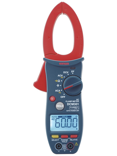 Sanwa Japan Sanwa High-Precision Ac Digital Clamp Ammeter 1000A Electrician Multimeter Dcm301