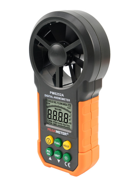 PEAKMETER Huayi PM6252A/B digital anemometer meteorological sea surface wind temperature wind humidity wind flow measurement