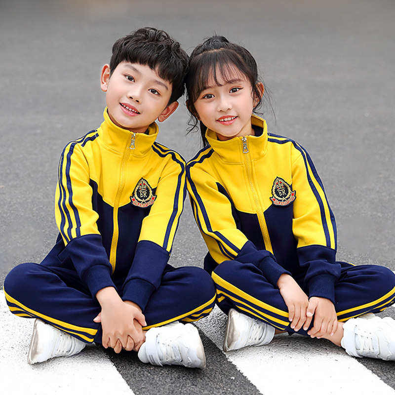 Kindergarten Garden clothes Spring and autumn clothes Children's school uniforms Yinglun College Wind Baseball Uniform Elementary School Students Games Class uniforms