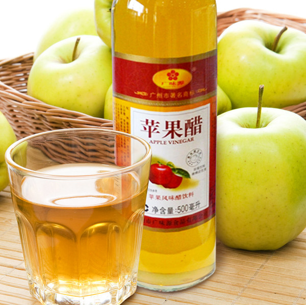 广味源 苹果醋 500ml*4瓶 优惠券折后￥18.8包邮（￥28.8-10）京东￥28+