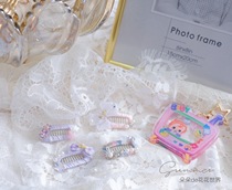 Japanese Imported Pet Pooch Tedyyoke Summer Malzis Crushed Hairpin Comb Bb Clip Clip Cramp Hair Clip