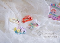 Japanese Imported Pet Pooch Tedyyoke Summer Malzis Crushed Hairpin Comb Bb Clip Clip Cramp Hair Clip