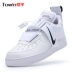 Nike AIR FORCE1 AF1 Không quân khóa số 1 chức năng khóa từ khóa giày AO1531-002 300 101 - Dép / giày thường