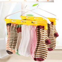 Creative 2 sets of large capacity hosiery clip portable windproof Baby Diaper Clip travel sock clip