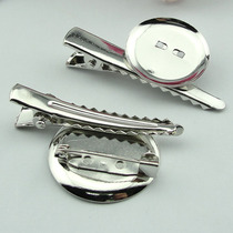 Handmade DIY Press clip hair accessories brooch clip hairclip clip corsage special alloy toothed Press clip