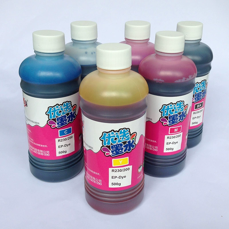 Mực ma màu chính thức tương thích với mực máy in phun màu Epson R230 R230 mực 500ML - Mực các loại mực máy in