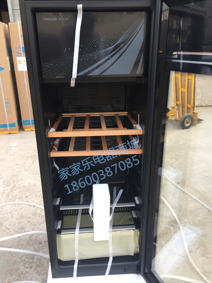 kích thước tủ rượu Midea beauty JC-165GEV rượu vang mát thanh đá văn phòng nhà trà nước giải khát tủ lạnh tủ rượu màu trắng