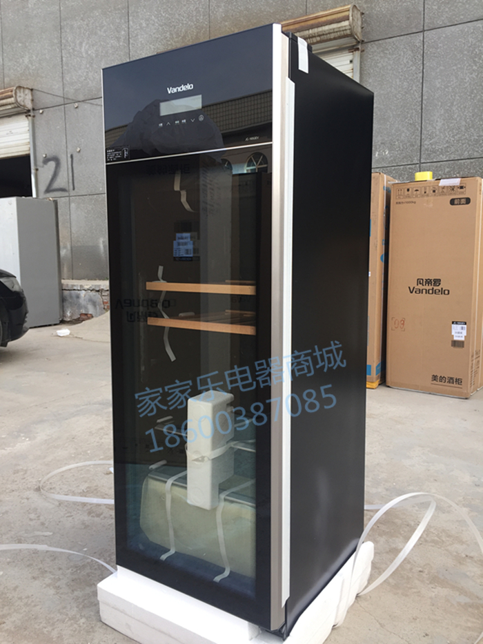kích thước tủ rượu Midea beauty JC-165GEV rượu vang mát thanh đá văn phòng nhà trà nước giải khát tủ lạnh tủ rượu màu trắng