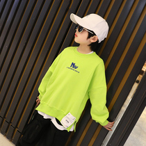 Childrens Korean version of the dress Spring Net red 2021 new boy bombing Street childrens clothing tide big boy boy coat