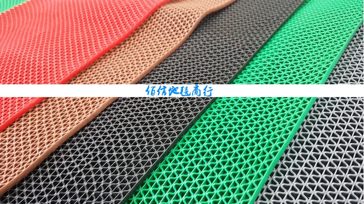 Miễn phí vận chuyển rỗng s thảm lưới kiểu không trượt mat PVC nhựa tấm thảm chùi chân tắm chân kín nước ngoài trời thảm hành lang - Thảm sàn thảm nhựa chống trượt