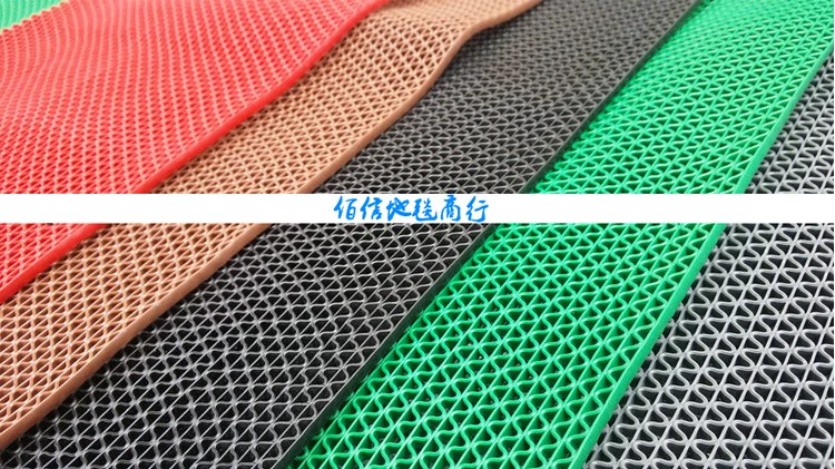 Miễn phí vận chuyển rỗng s thảm lưới kiểu không trượt mat PVC nhựa tấm thảm chùi chân tắm chân kín nước ngoài trời thảm hành lang - Thảm sàn thảm bếp