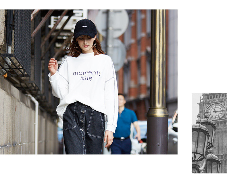 Sweatshirt femme MAXWIN en Coton - Ref 3215223 Image 9