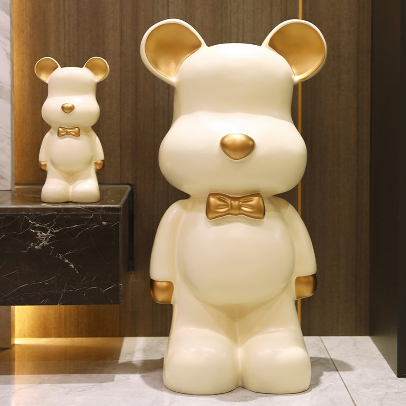 2025年新作 暴力的なクマの貯金箱 超大型床飾り 中だけ、外は出ない 男の子と女の子 ネットセレブの貯金箱