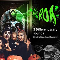 Novelty Doorbell Halloween hanging Door Decorations Horror