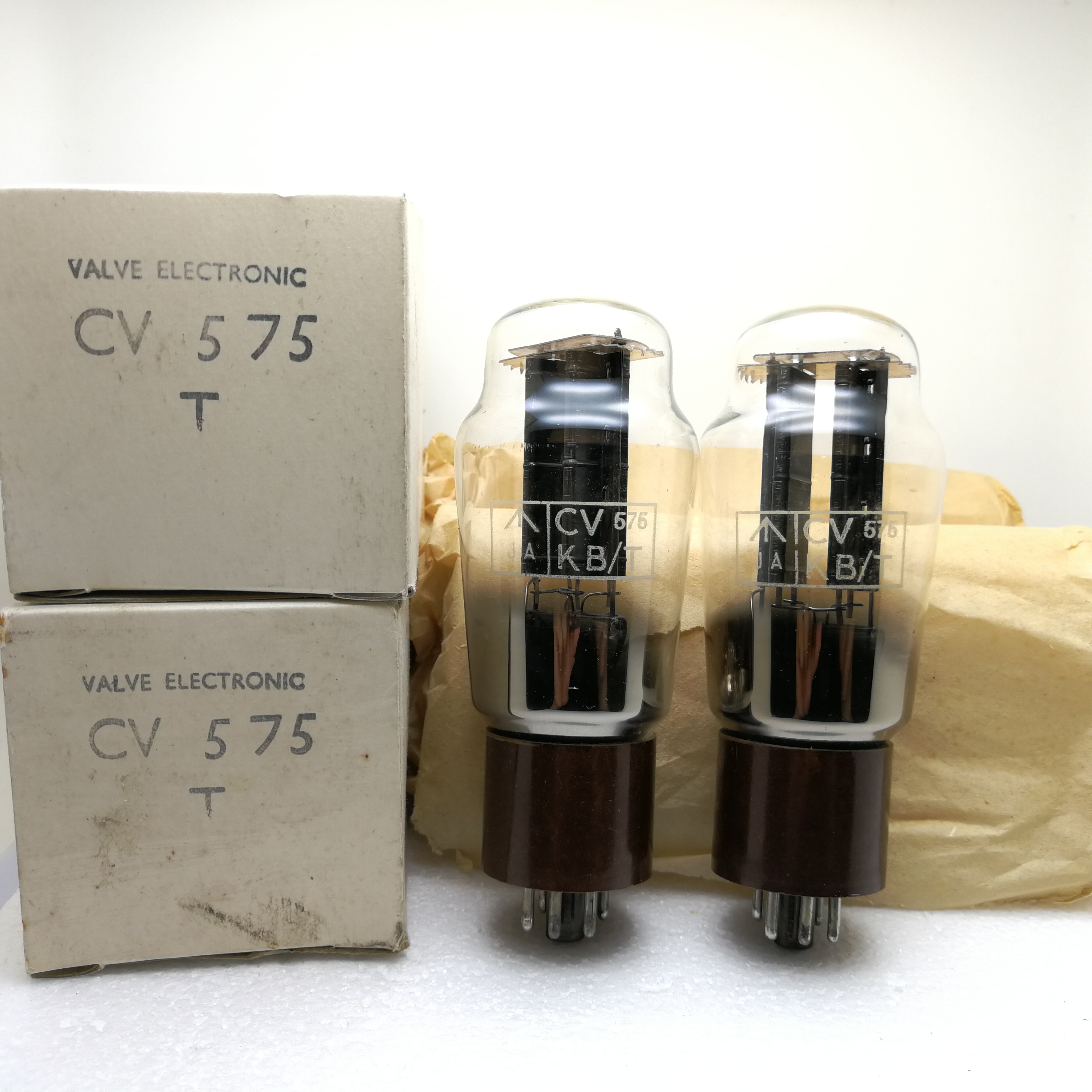 Double mica brand new UK GEC Marini CV575 5U4G 5AR4 5Z3P 5Z3P U52 U52 tube