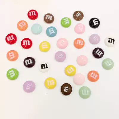 Buy one get one free Korean creative stationery refrigerator sticker M Bean strong magnet home accessories office magnetic buckle photo sticker magnetic