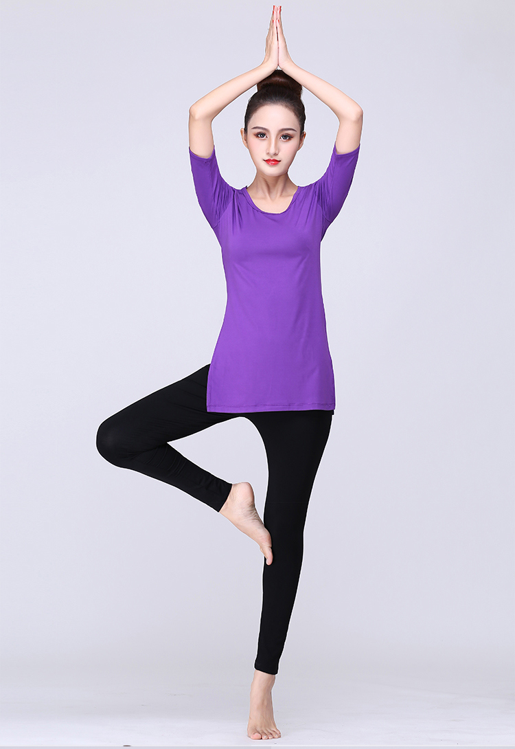 2019 mới nhảy vuông hiện đại nhảy hiện đại quần áo nhảy hiện đại quần áo tập yoga dài - Khiêu vũ / Thể dục nhịp điệu / Thể dục dụng cụ giầy nhảy