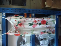 Womens print sling dress a S-size spot physical shooting clearance loss for 43 yuan