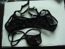 Lace Transparent Underwear Erotic Lingerie set of 2 Spice Triangle Pants Spot Physical Shooting Loss