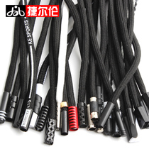 Pants waist rope pants rope drawstring drawstring straps for mens and womens sports pants belt rope sweater hat rope flat rope black rope