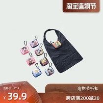 NOL original portable nylon eco-friendly folding shopping bag Waterproof hand-in-hand bag World doll lunch bag