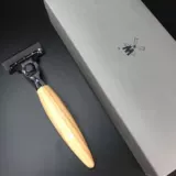 Импортированные немецкие бренды с высоким уровнем r870m3 Olive Wood 3 Layer of Scrape Knife Razors, чтобы подарки парню