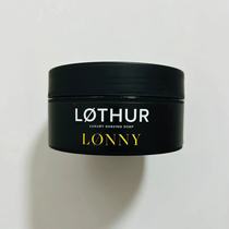 British LOTHUR LONNY SHAVING SOAP Lothur Sandalwood Mens Shaving Soap 115g