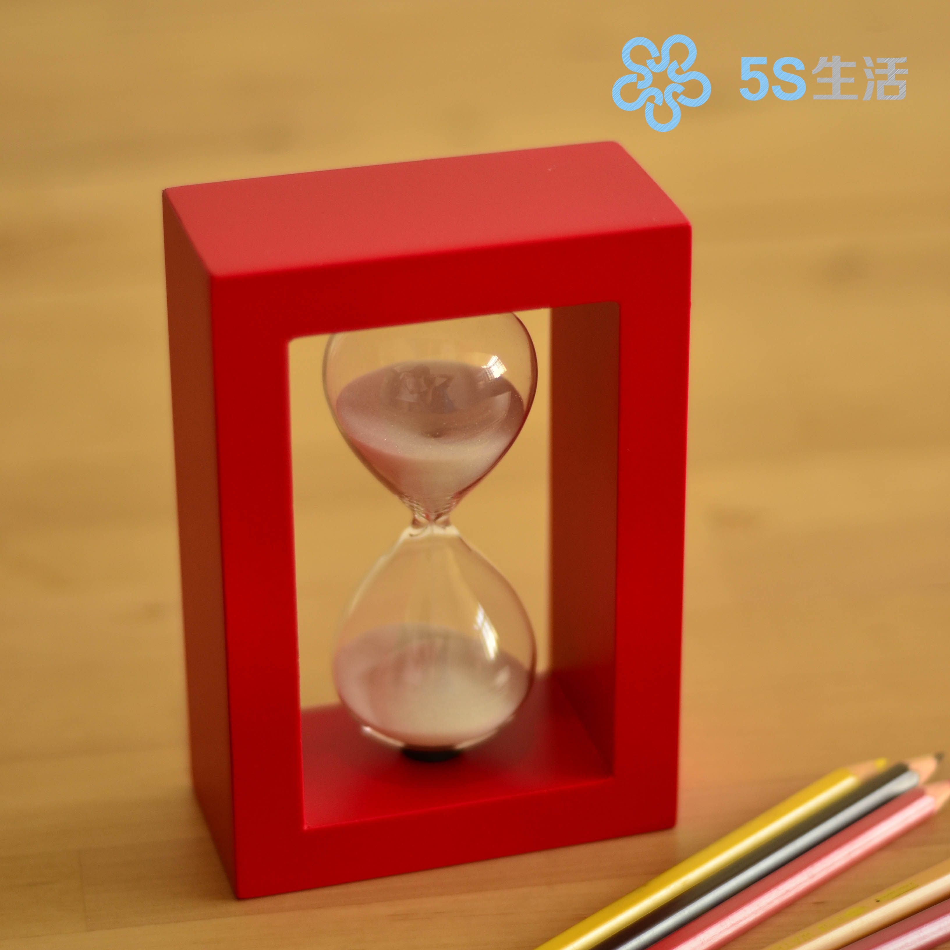25-minute hourglass tomato working method Time management Tomato timer timer timer 5S life mute self-discipline reminder