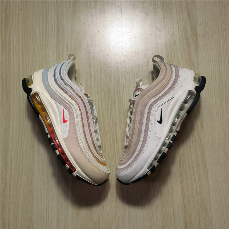 Nike Air Max 97 Bullet 3m Reflective Air Cushion Running Shoes Da9325-100 Dd8500-161