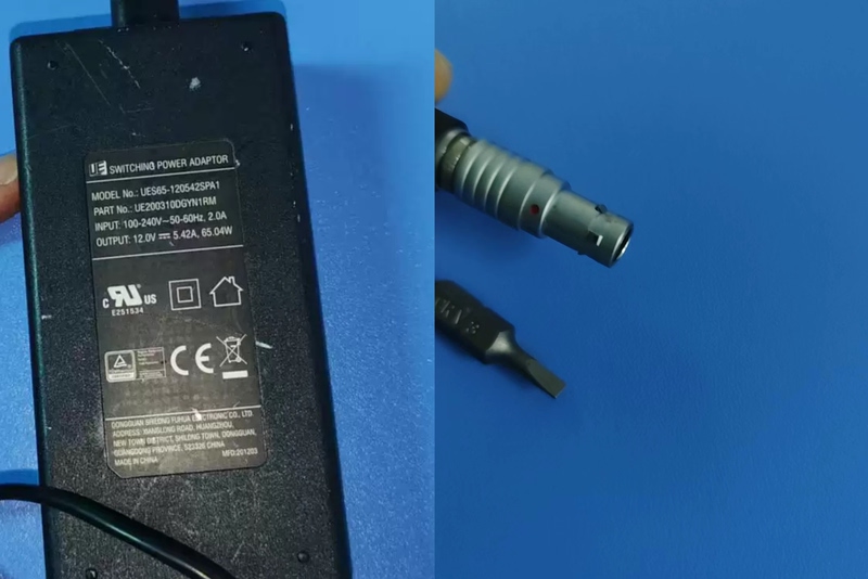 Suitable for Security and Life-Saving Cpr Machine Power Adapter 12V5A5.42A Power Adapter with Remo Three-Pin Interface