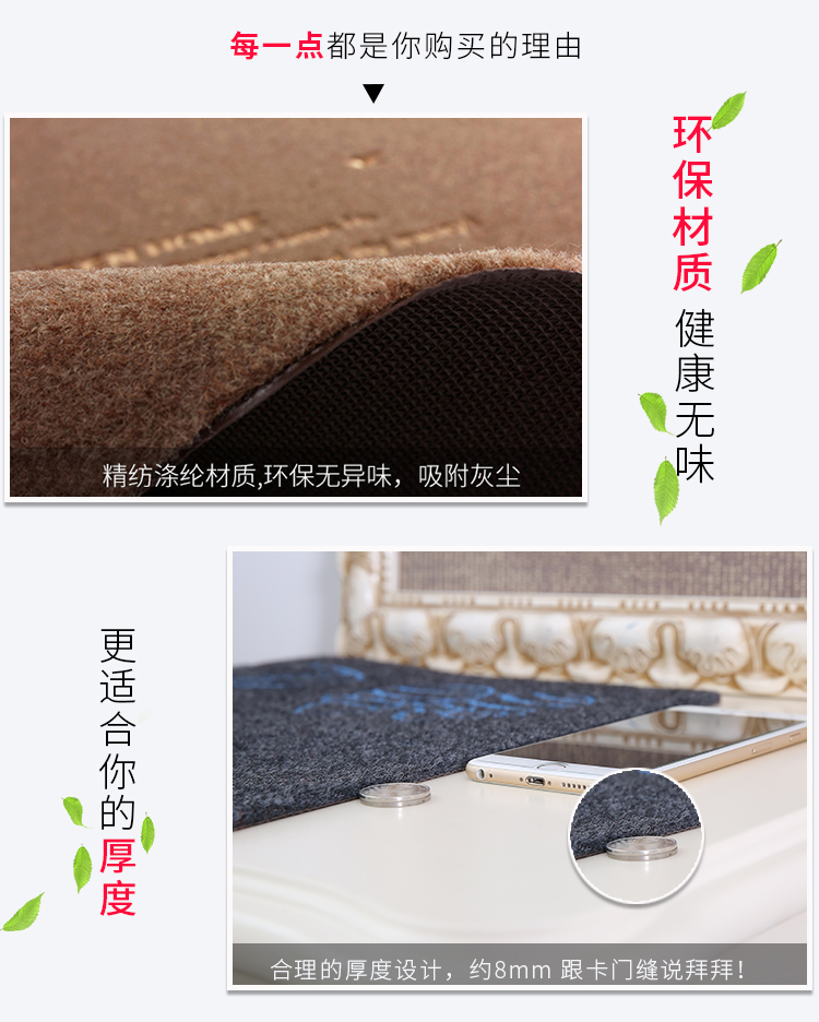 Minimalist thảm nhà bếp hiện đại Thảm thảm không trơn trượt phòng khách thảm lối vào thảm bẩn bếp mềm cửa mat - Thảm thảm trải phòng ngủ