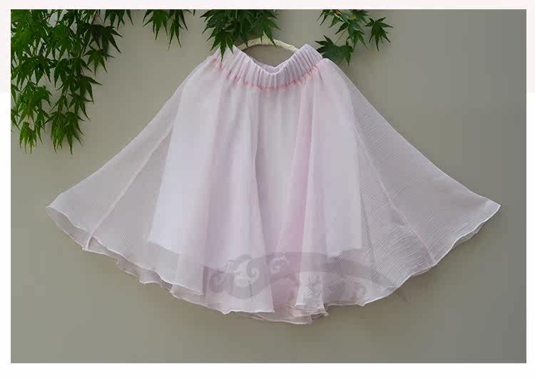 Jupe enfant en mousseline de soie - Ref 2048268 Image 38