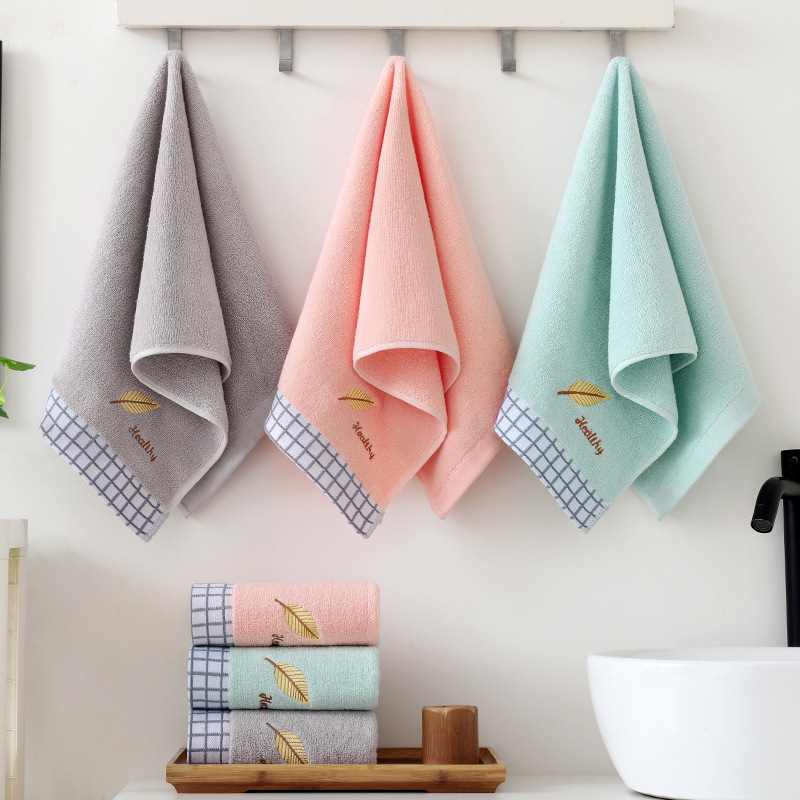 Gaoyang Towel Pack of Ten Pieces Wholesale Company Gift Procurement Adult Pure Cotton Face and Hair Towel 34*74 Gaoyang Towel Pack of Ten Pieces Wholesale Company Gift Procurement Adult Pure Cotton Face and Hair Towel 34*74