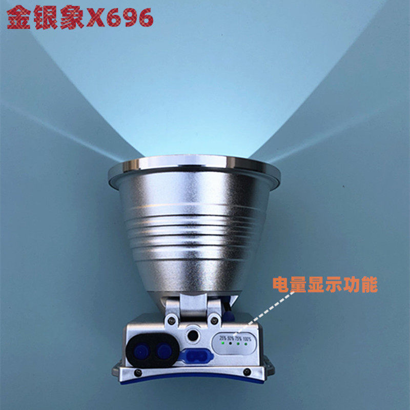 金银象X696白龙激光炮：超亮聚光强光头灯，夜行探险必备神器！-头灯-淘宝好物网