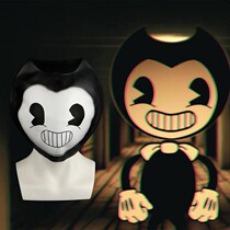 Bandy mask headgear mask and ink machine game perimeter cosplay Halloween Scary Secret Room Props