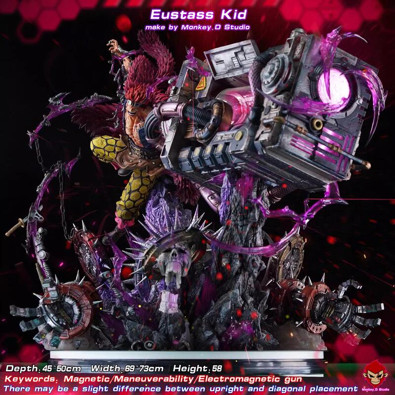 【1991 in Stock】Manqi Studio One Piece: Age of Evil Three Captains Eustass Kid