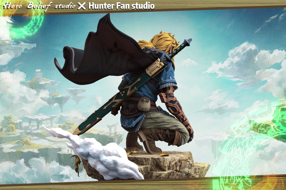 Hero Belief X Hunter Fan 1/6 The Legend of Zelda Link Painted