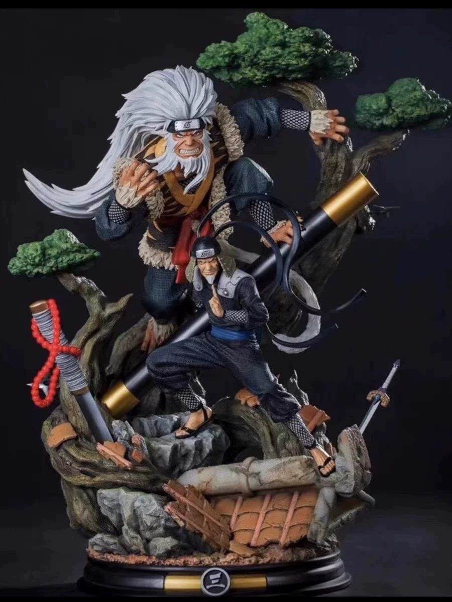 [1991 spot] Clouds studio CS third generation Sarutobi Hiruzen limited model statue