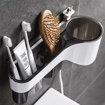 Toilet hanging electric blow dryer Shelf free of perforated bathroom hair dryer Shelf Contained Hanging blow cylinder shelf