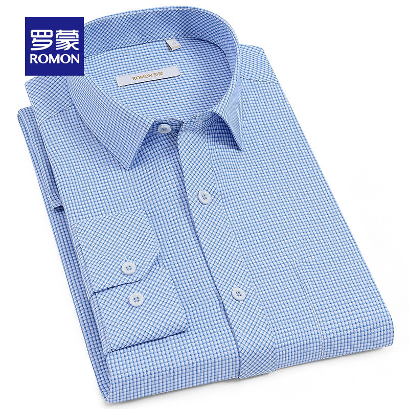 Romon 罗蒙 19年春季新款 免烫 男式衬衫 衬衣 天猫优惠券折后¥89包邮(¥139-50)多色可选 Romon 罗蒙 19年春季新款 免烫 男式衬衫 衬衣 天猫优惠券折后¥89包邮(¥139-50)多色可选