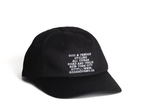 GODANDFAMOUS MANTRA 6-PANEL HAT dead flying bike baseball cap riding cloth cap