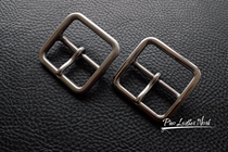 Stainless steel belt buckle solid stainless steel polished matte belt buckle stainless steel Japanese word buckle inner diameter 40mm
