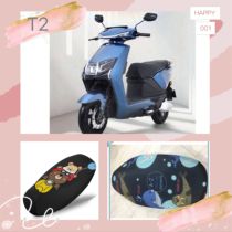 New Lei Electric Car T2 Sun Protection Cushion Sleeve Anti-Ultraviolet Seat Cover Heat Insulation Cartoon FOUR SEASONS PROTECTIVE SLEEVE