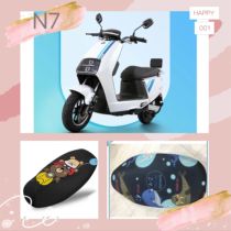 Small knife electric car N7 sunscreen cushion cover anti-UV seat cover heat insulation cartoon 4 seasons protective sleeve