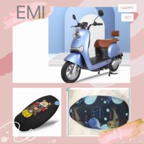 New continent electric car EMI sunscreen cover Anti-UV seat cover heat insulation cartoon Four Seasons protective sleeves