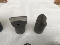 Horseshoe rock drill wind drill hard alloy drill head one-word drilling pile foundation geological mine drill tunnel gun head